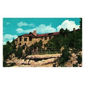 Vintage Postcard Grand Canyon Lodge National Park Arizona Hotel